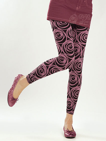 【STREET】無縫外搭九分褲(玫瑰)黑+紅/秋冬厚款