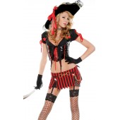 美國【Forplay】鬼盜船海盜系列-皮革質感兩件式性感海盜裝