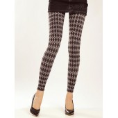 【STREET】無縫外搭九分褲(英國格稜紋)秋冬厚款