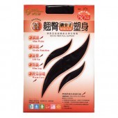 【蒂巴蕾】80丹唐辛子翹臂 調整型全彈性褲襪-黑