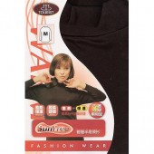 【旅行家】遠紅外線纖維輕暖半高領衫-L號