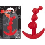 香港NMC ★微笑的對接插頭Smiling Butt Plug 3.5 (Red)