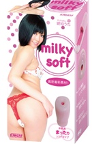日本EXE＊milky soft 可愛琥珀雙層構造吸著感自慰器