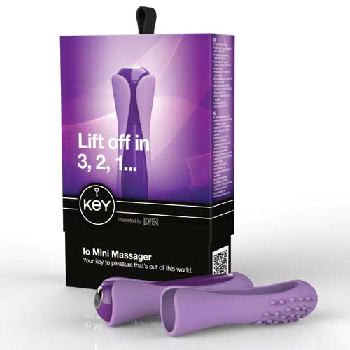 美國【Key】Io 迷你震動棒-薰衣草紫