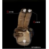 雙指萬能~AV棒專用配件【小双指】藍