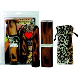 NMC ＊ Go Safari 獵豔旅行組﹝震動棒+豹紋袋+豹紋盒﹞