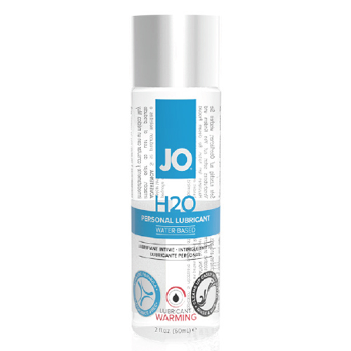 美國JO＊H2O Water Based水溶性潤滑液-熱感型(2 floz / 60 mL)