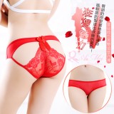 《AIMEI GIAREN》狂想魅力！蕾絲挖空美臀造型內褲﹝紅﹞