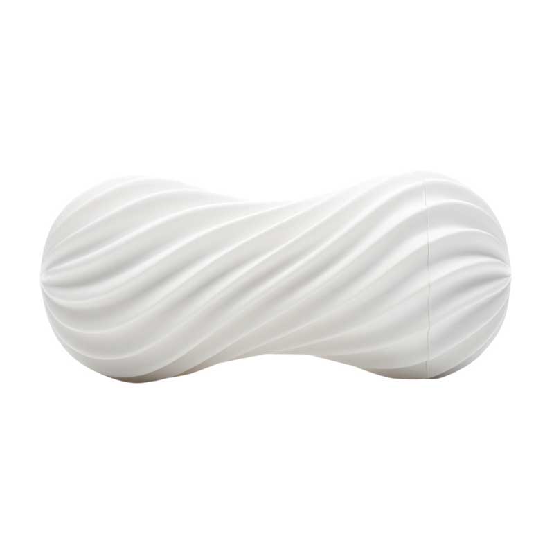 日本TENGA「MOOVA」Silky White立體旋轉軟殼自慰飛機杯(絲綢白)