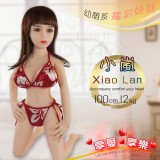 幼萌系蘿莉娃娃 - 小嵐﹝100cm / 12kg﹞全實體矽膠不銹鋼變形骨骼