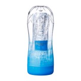 日本RELUXE透明高潮飛機杯ALPHA EXTREME極限一般型透明高潮飛機杯(藍色)男用自慰套自慰器 成人專區打手槍打飛機自愛器
