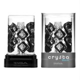日本TENGA crysta水晶Block冰磚浮游刺激重複使用透明飛機杯男用自慰套飛機杯自慰器情趣用品體位杯成人專區自愛器