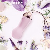 ZALO法國輕奢私密用品＊Baby star迷你按摩器/金屬表面18k金-藍莓紫