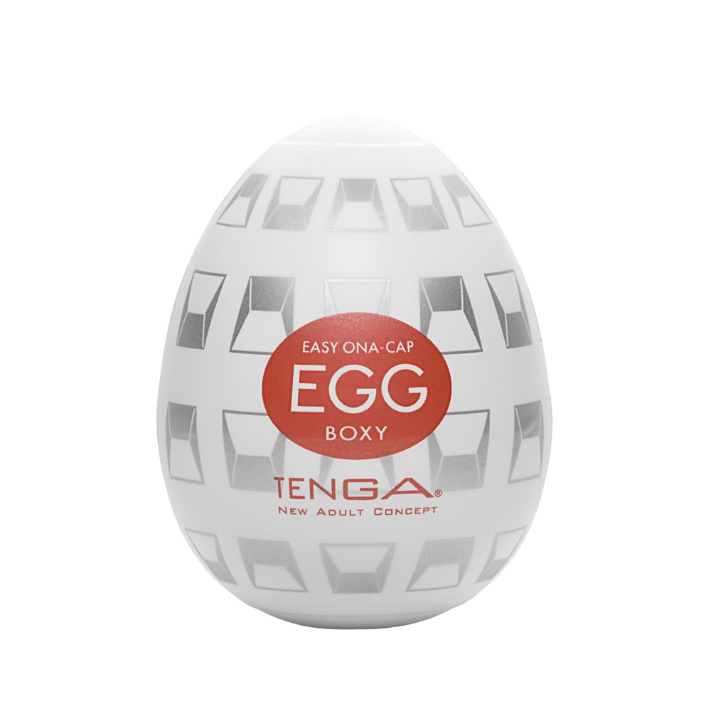 日本TENGA一次性奇趣蛋自慰蛋 EGG10周年新世代系列 EGG-014立體箱型挺趣蛋(BOXY)自慰器男用自慰套飛機杯自愛器