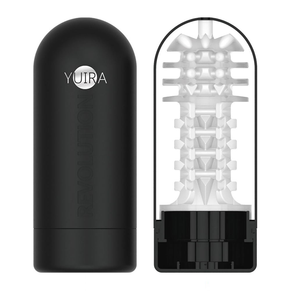 日本KMP YUIRA REVOLUTION外壁刺激革命狭穴波狀03男用飛機杯自慰杯 男用自慰套自慰器情趣用品