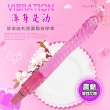 Vibration 渾身是勁 ~ 水晶螺旋 陰後庭刺激震動按摩棒【特別提供保固6個月】