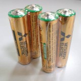 日本 MITSUBISHI 三菱 4號 AAA 鹼性電池 (2入)